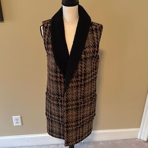 Wool blend vest by Tribal Jeans. Size S.